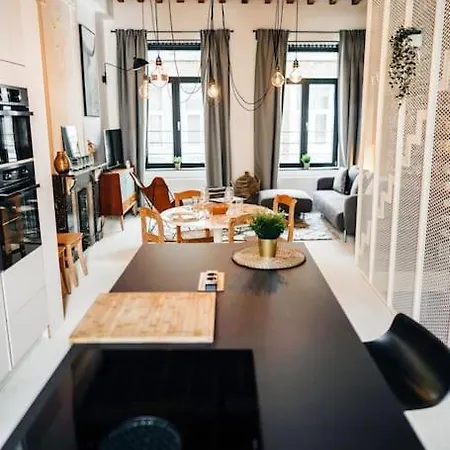 Appartement Appart'24 Cosy Au Centre De Huy